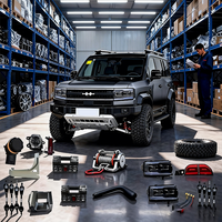 Venta al por mayor de fábrica: Kits completos de carrocería para BYD Leopard 5 Denza B5, accesorios para vehículos todoterreno, parachoques, faros, llantas, pastillas de freno, repuestos.