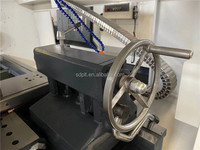 Tour CNC horizontal robuste à grande alésage de broche, grande taille, modèle CK61100E, avec commande Fanuc, lit plat, 220V 380V 430V