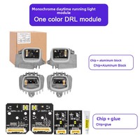 Module DRL laser bicolore RGB style M3 M4 12V, montage direct pour phares, compatible avec BMW G22 G80 G82 2021-2023