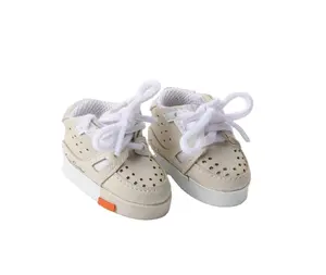 New Design Beige Color 4cm Doll Shoes Sneakers Casual Style Shoes for 15cm EXO Dolls