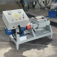 Petite machine à pétrir et mélanger l'argile céramique chauffée de type cisaillement, extrudeuse de laboratoire, mélangeur à double lames en Z et bras Sigma doubles, 2L/5L/10L