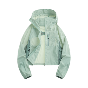 2025 <span class=keywords><strong>abbigliamento</strong></span> Outdoor corto sottile da <span class=keywords><strong>donna</strong></span> di estate di bell'aspetto cappotto Anti-protezione solare ultravioletta per escursioni e avventure in <span class=keywords><strong>montagna</strong></span> - Product Image 5