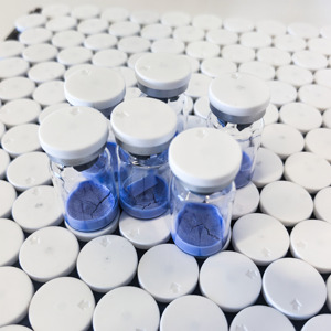 Matière première de qualité cosmétique, poudre de peptide de cuivre bleu à 99 %, poudre de peptide de cuivre GHK-CU - Product Image 4