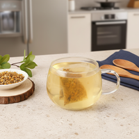 Bolsitas de Té de Mezcla Herbal de Cúrcuma, Jengibre y Canela, 180g, 120 Sobres, Infusión Especiada Sin Cafeína para Bebidas Calientes