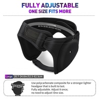 Casque de protection pour la lutte avec fermeture Velcro améliorée, sangle extensible et réglable, protection des oreilles pour l'entraînement au grappling
