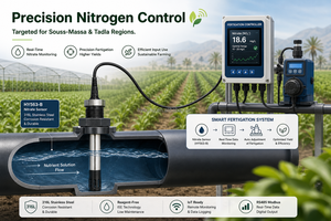 Capteur intelligent de nitrates pour l'irrigation fertilisante - IoT pour l'agriculture intelligente marocaine |   Optimisation de l'azote pour les projets OCP Al Moutmir - Product Image 4