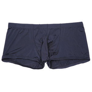 Boxer Brief da <span class=keywords><strong>Uomo</strong></span> in Nylon di Ottima Qualità con Logo Personalizzato, Intimo Sexy in Seta di Ghiaccio con Logo Privato - Product Image 5