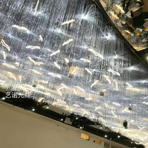 Kits de lumière optique à led, en fibre optique, éclairage personnalisé pour boîte de nuit, <span class=keywords><strong>restaurant</strong></span>, décoration de mariage - Product Image 5