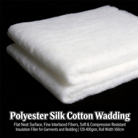 Ouate en polyester pour la couture à la main, la machine à coudre, le matelassage artisanal, douce, lisse, lavable, GRS