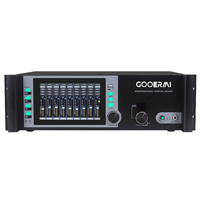Mezclador Digital de Rack Gooermi T24 de 24 Canales, Controlado por Tableta, con Wi-Fi, Control Inalámbrico por Aplicación, Consola de Audio con Doble Efecto