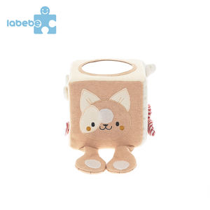 El proveedor de China tranquiliza el cubo grande de la actividad del juguete de la felpa del tamaño de la felpa de los niños del - Product Image 2