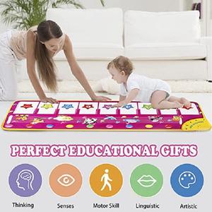Jouets éducatifs, piano musical, clavier, tapis de danse, tapis tactile, tapis musical, jouets <span class=keywords><strong>pour</strong></span> enfants - Product Image 6