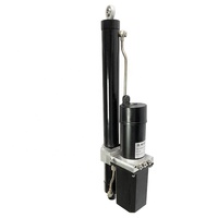 Motor DC Kekuatan Tinggi, Aktuator Linier Hidrolik Robot 48V