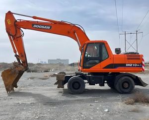Excavadora Doosan de segunda mano, excavadora hidráulica Doosan de rueda de DH210W-7 a la venta, lista para enviar - Product Image 3