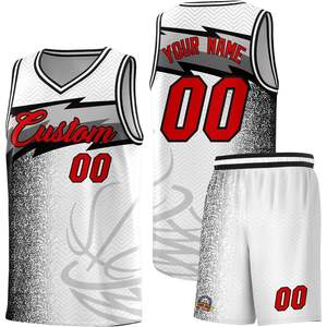 Maillot de basket-ball réversible 2025, uniforme de sport personnalisé avec impression de nom et de numéro, personnalisable pour hommes, femmes et jeunes - Product Image 2