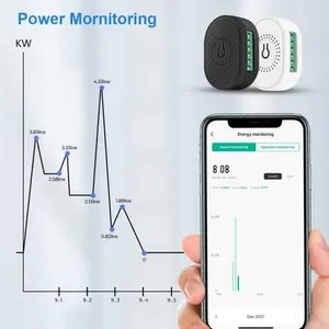 Tuya 16A Wifi + RF 433 mini chuyển đổi với <span class=keywords><strong>Power</strong></span> Monitor đôi-cách hẹn giờ tiếp sức cuộc sống thông minh ngắt làm việc với Alexa Google nhà - Product Image 3