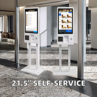 Terminal de paiement vertical avec module de paiement intégré et fonction de lecture de codes-barres