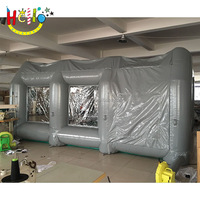 Peinture gonflable de voiture de cabine de pulvérisation d'atelier mobile portatif