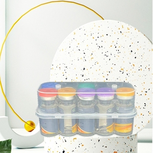 Caja para viales de 3ml/5ml/7ml/10ml/20ml, caja de plástico transparente PP para polvo liofilizado/vacunas para mascotas con tapa, venta al por mayor - Product Image 5