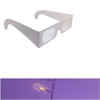 Verres de diffraction en papier-Verres de diffraction en forme de bâton de marche