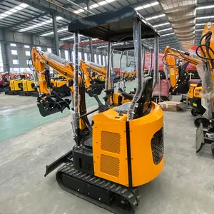 Giá rẻ earthmoving máy móc 1.5 tấn Mini Máy xúc theo dõi máy xúc