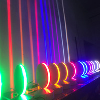 Lámpara de pared con Control remoto LED colorida, cuerpo de aluminio para puerta de entrada de Hotel, pasillo, ventana, alféizar, línea de rayos, lámparas de pared versátiles