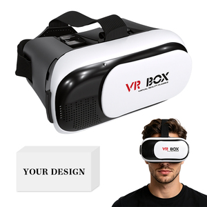 0728 Auriculares Profesionales Compactos de PVC, Gafas Inteligentes de Realidad Virtual, Pantalla de Alta Definición Montada en la Cabeza, 360 Caja de Visualización de Vídeos - Product Image 1