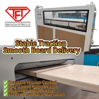 Ligne d'extrusion de panneaux de porte creux en WPC pour la production en série de planches de porte en WPC brutes non revêtues