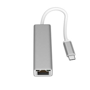Adaptador Hub USB 3.1 Tipo C a RJ45 Lan 1000M Ethernet <span class=keywords><strong>Guanchen</strong></span> GC-I02 para Macbook con Lámpara LED - Product Image 3