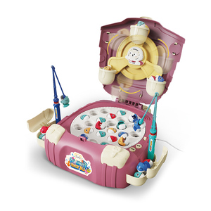 <span class=keywords><strong>Gioco</strong></span> di <span class=keywords><strong>Pesca</strong></span> Musicale Elettrico Rotante per <span class=keywords><strong>Bambini</strong></span>, Giocattolo Interattivo Familiare Genitore-Figlio Molto Popolare - Product Image 1