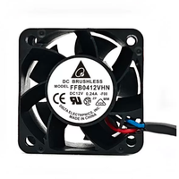 Ventilateur de refroidissement silencieux 24V 48V 12V 0.17A AC EC 4028 40x40x28mm 4CM 3 fils pour serveur 1U avec mesure de vitesse FFB0412HHN