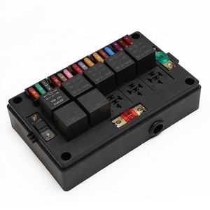Bloque de Fusibles para Automóvil de 15 Vías, Caja de Enchufes con 10 Relés de 5 Pines, 15 Fusibles de Pala, 3 Fusibles ANS con Caja Impermeable para Barco o Vehículo - Product Image 6