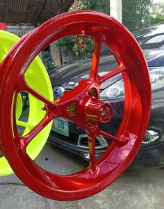 Top Candy Red Base Livraison Rapide Usine Directe Revêtement En Poudre Peintures pour Moto Moyeu <span class=keywords><strong>Jante</strong></span> Outils Roue Chariot Crochet Charnière - Product Image 5