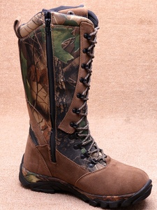 Bottes de randonnée imperméables pour la montagne et la moto, bottes de chasse de <span class=keywords><strong>style</strong></span> <span class=keywords><strong>militaire</strong></span> à tige haute, bottes en daim pour hommes absorbant les chocs - Product Image 3