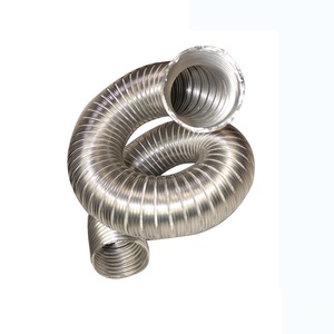 Conducto Flexible de Papel de Aluminio de Alta Calidad, Longitud Personalizable <span class=keywords><strong>para</strong></span> Fabricantes de Aire Acondicionado, <span class=keywords><strong>para</strong></span> Uso en Gimnasios, Venta Directa - Product Image 1