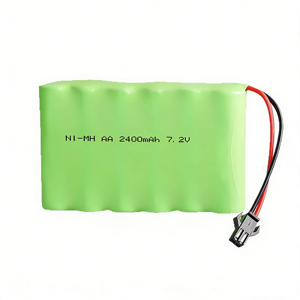 Pack de batteries <span class=keywords><strong>rechargeables</strong></span> Ni-MH <span class=keywords><strong>AA</strong></span> 7,2 V 2400 mAh avec 6 cellules <span class=keywords><strong>AA</strong></span> et connecteur SM, adapté aux voitures/jouets télécommandés - Product Image 6
