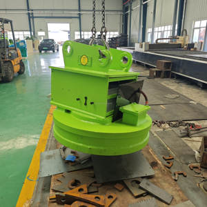 Imán de elevación eléctrico de grúa excavadora imán electromagnético redondo para excavadora - Product Image 6