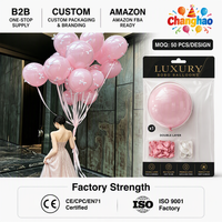 Juego de Globos de Burbuja de Doble Capa de 18 Pulgadas, Globos de Látex Macaron para Decoración de Cumpleaños, Bodas y Grandes Inauguraciones