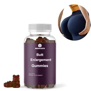 Natural Herbal Hip Butt Enlargement Gummies Buttock Butt Enhancement Gummy BBL Gummies For Women