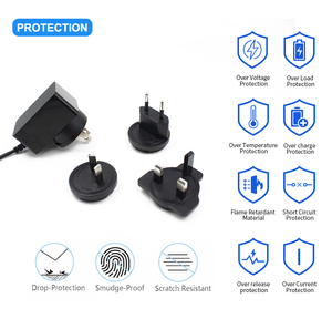 Ul PSE CE GS KC SAA chứng nhận chúng tôi UK EU AU KR <span class=keywords><strong>JP</strong></span> hoán đổi cho nhau <span class=keywords><strong>Plug</strong></span>-in AC DC <span class=keywords><strong>ADAPTER</strong></span> điện 5V 9V 12V 1A 1.5A 2A 3A 4A - Product Image 6