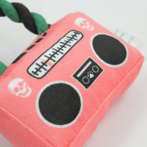 Giocattolo per Animali Domestici in Corda di Cotone di Lusso Durevole a Forma di Radio Interattivo con Suono per Cani e Gatti - Product Image 3