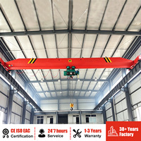 Grue à poutre simple motorisée électrique pour atelier, capacité 5, 10, 15, 20 tonnes, grue LDA