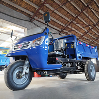 Véhicule agricole tricylindre personnalisé pour chantier, avec moteur diesel haute puissance et benne hydraulique pour le transport et la manutention de marchandises