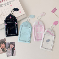 Ensemble de cartes promotionnelles en PVC Aile d'ange de trois pouces pour affichage, design créatif pour collectionneurs, cadeaux de bienvenue, petit rangement de cartes
