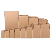Umweltfreundliche Recycelte Materialien Meistverkaufte Karton-Umzugskiste Wellpappe-Versandbox Anpassbare Lagerbox