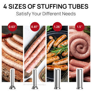 Machine à farcir les saucisses commerciale à haute efficacité / Machine à fabriquer des saucisses - Product Image 6