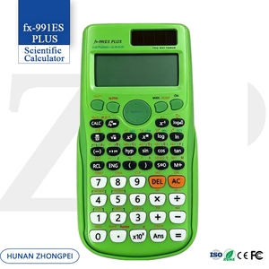 Calculadora Científica Fx-991ES PLUS Verde con PCB SKD, 417 Funciones, Matriz Natural, Cálculo Vectorial, Solucionador de <span class=keywords><strong>Ecuaciones</strong></span>, Doble Alimentación - Product Image 1