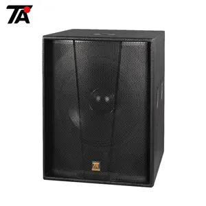 Black passive 15 zoll sub woofer audio lautsprecher