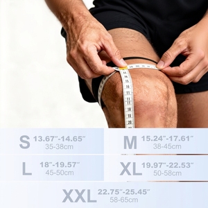 <span class=keywords><strong>Rodillera</strong></span> Ortopédica Ajustable para Alivio del Dolor Articular, Protector de Rótula y Soporte para <span class=keywords><strong>Menisco</strong></span> y Ligamentos - Product Image 6