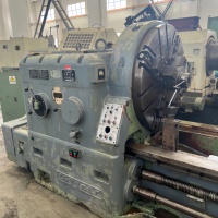 Tour à métaux manuel d'occasion C61100, prêt à l'emploi, robuste, portée de 1000 mm, longueur de 5 m, pour l'usinage d'arbres